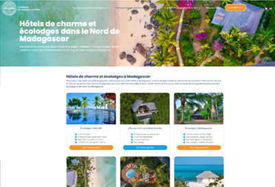 Création site internet Réunion – Miavaka Lodge Exemple de création site internet agence de voyage – Lesziliens